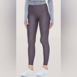 Lululemon Zoned In Tight 28" Leggings Size 6 Grey